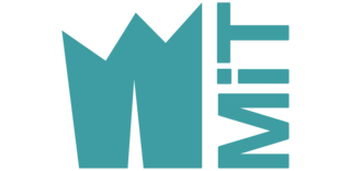Logo mit einer angedeuteten Krone und dem Schriftzug MIT