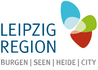 Logo mit dem Schriftzug Leipzig Region - Burgen, Seen, Heide, City - Weiterleitung zur Seite