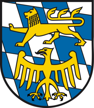coat of arms with eagle and lion